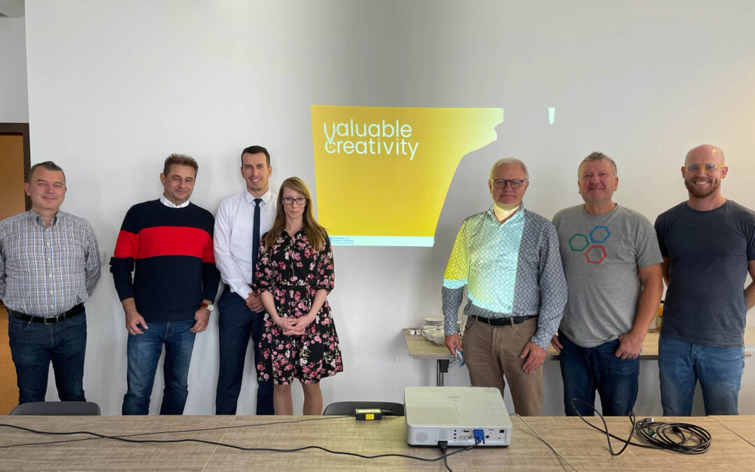 The project team finally had the opportunity to meet in person